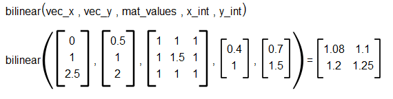 bilinear