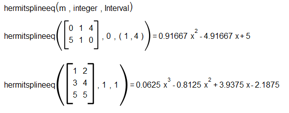 hermitsplineeq