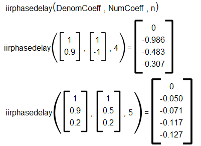 iirphasedelay