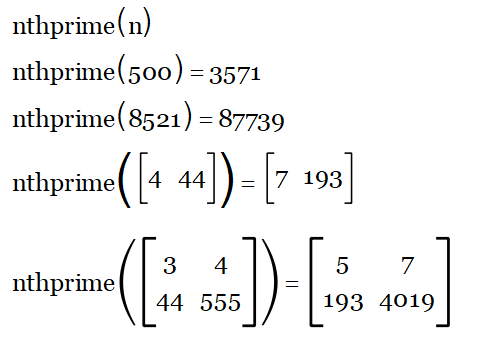 nthprime