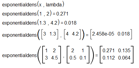exponentialdens