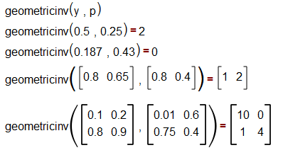 geometricinv