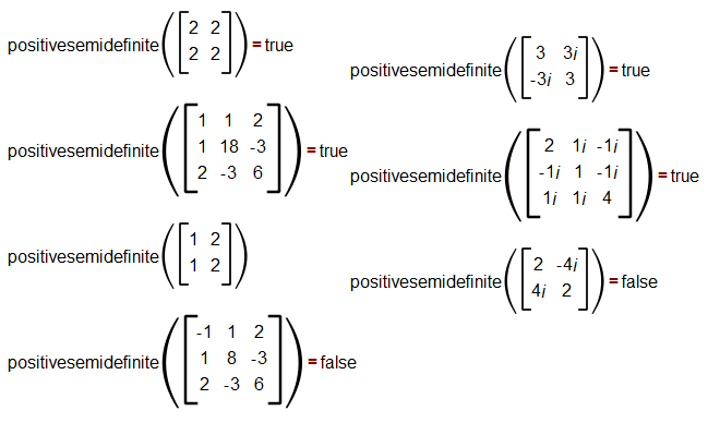 positivesemidefinite