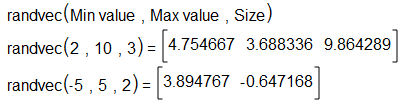 randvec