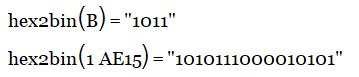 hex2bin