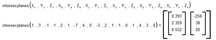 intersecplanes