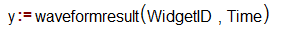waveformresult